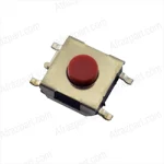تک سوئیچ SMD چهار پین 6.2-6.2-3.1